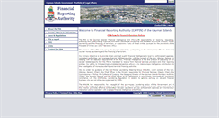 Desktop Screenshot of fra.gov.ky